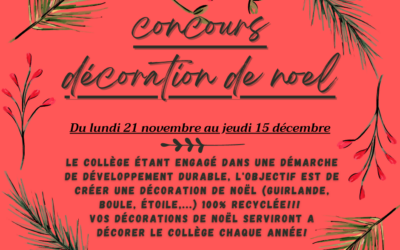 Concours déco de Noël